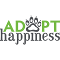 Adopt Happiness Jersey Tee Front Closeup